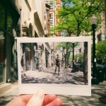 Behind The Scenes Photo shoot Polaroid