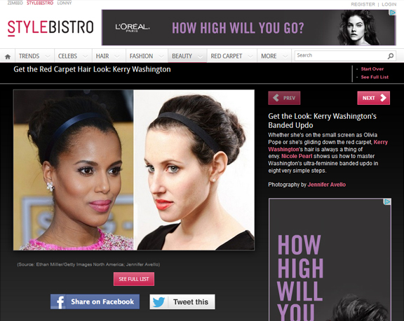 Get The Hair Look: Kerry Washington