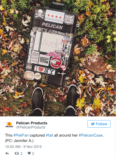 Pelican Products Twitter Tweet 