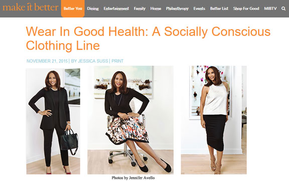 Beverly Johnson wearing Wear In Good Health