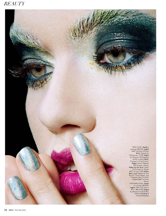 Macro Beauty Editorial