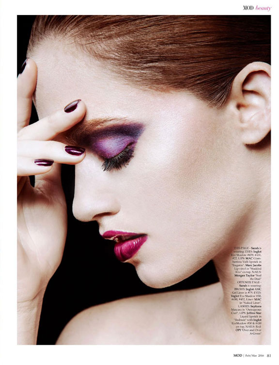 Purple Macro Beauty Photography