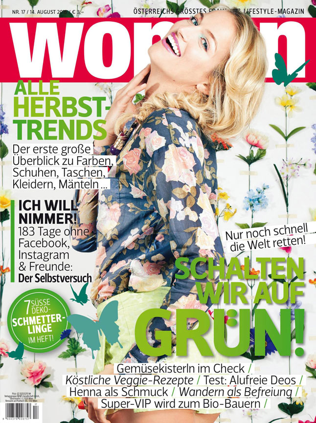 Woman Austria August 2015 Cover