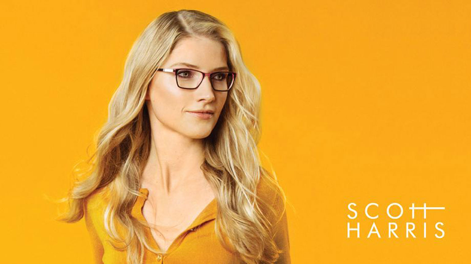 Scott Harris Yellow Eyewear Ad