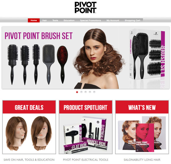 Pivot Point Shop Homepage