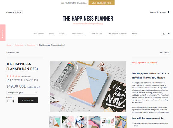 The Happiness Planner, 2017 Planner