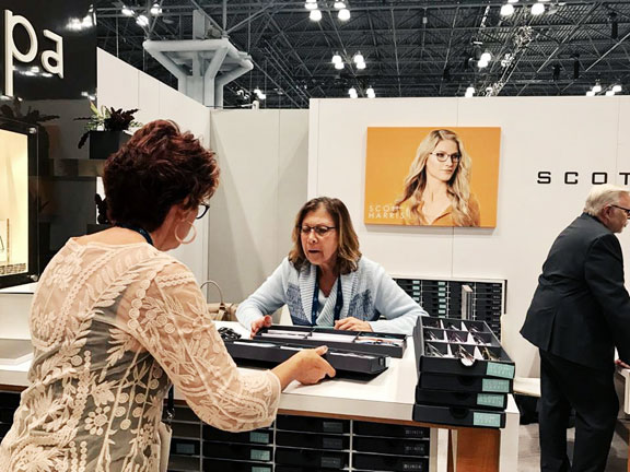 Scott Harris Imagery for Europa Eyewear Booth at Vision Expo East, New York City