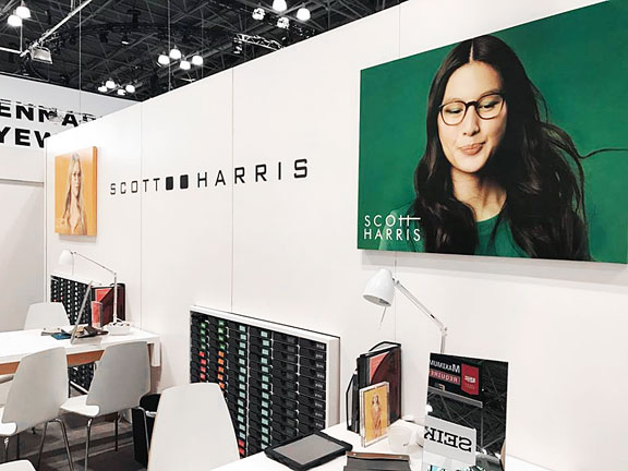 Scott Harris Imagery for Europa Eyewear Booth at Vision Expo East, New York City