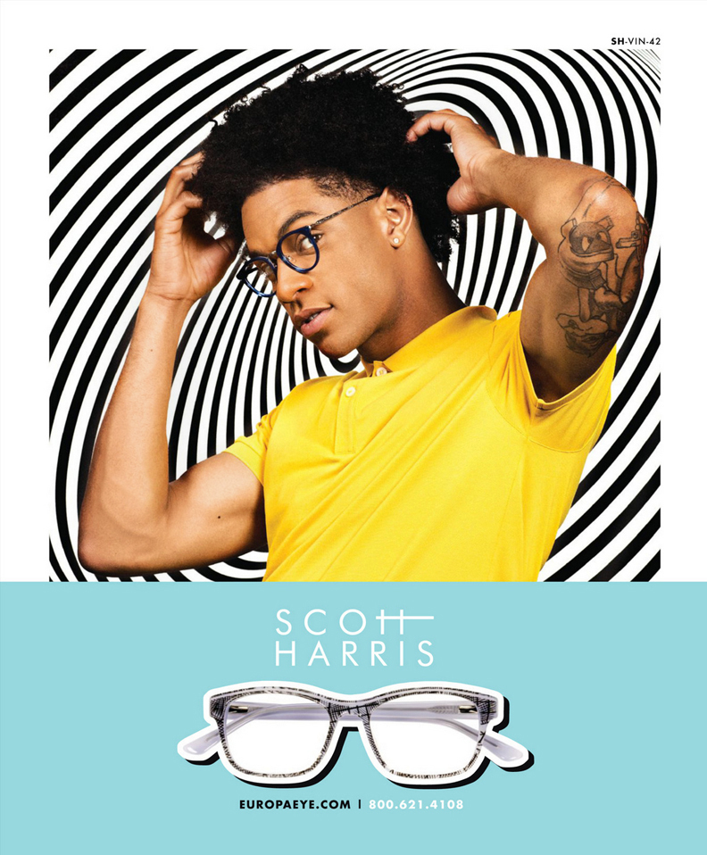 Scott Harris OP ART Ad Campaign