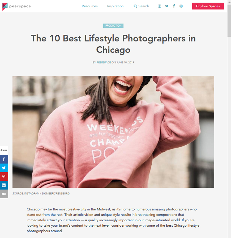 10 Best Lifestyle Photographers in Chicago