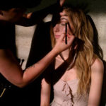 Beach photoshoot behind the scenes