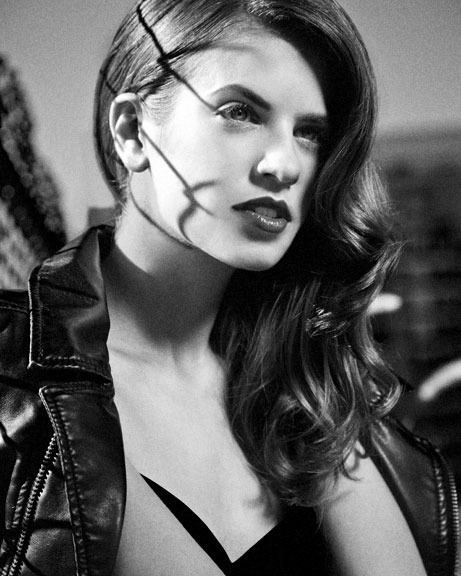 Beauty Portrait with Shadows