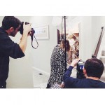 Photoshoot behind the scenes