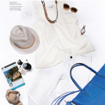 Travel Fashion Flatlay