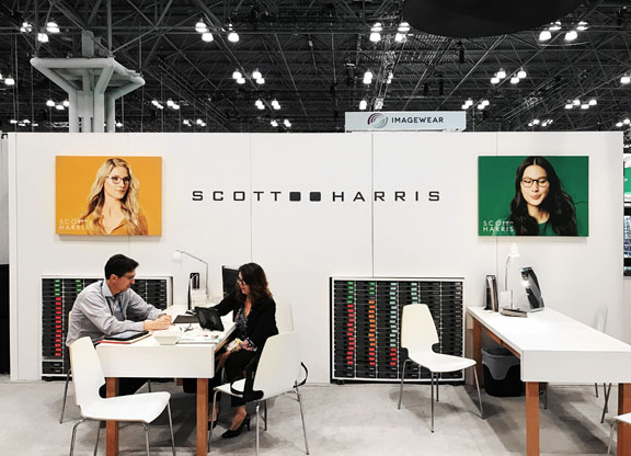 Scott Harris Imagery for Europa Eyewear Booth at Vision Expo East, New York City