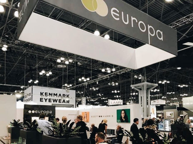 Scott Harris Imagery for Europa Eyewear Booth at Vision Expo East, New York City