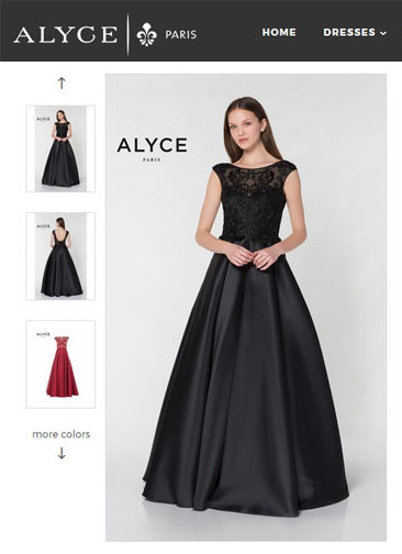 Alyce Paris Ballgown Style #27217
